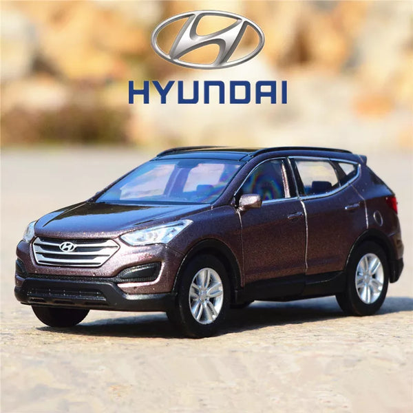 1/36 Hyundai SUV Alloy Car Model TUCSON SANTAFE IX35 Diecasts Simulation Metal Toy Car Model Collection Pull Back Childrens Gift - IHavePaws