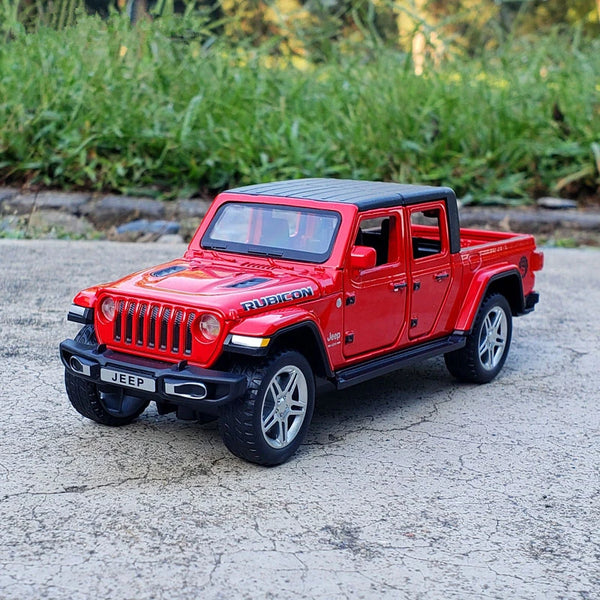 1:32 Jeep Wrangler Gladiator Alloy Pickup Model Diecasts Metal Toy Off-road Vehicles Car Model Simulation Collection Kids Gift - IHavePaws