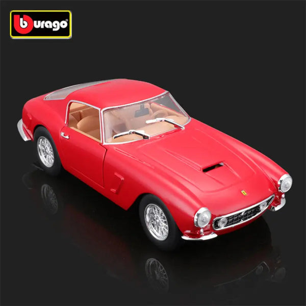 1:24 Ferrari 250 GT Berlinetta Passo Corto Alloy Sports Car Model Diecast Metal Toy Classic Racing Car Vehicles Model Kids Gifts - IHavePaws