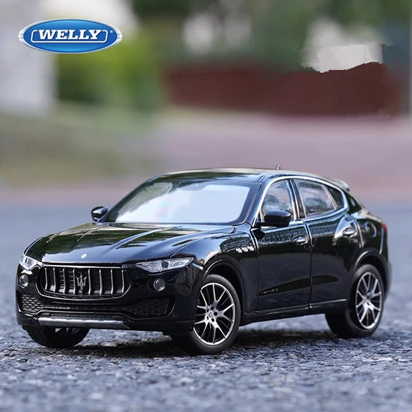 WELLY 1:24 Maserati Levante SUV Alloy Car Model Diecasts Metal Vehicles Car Model High Simulation Collection Childrens Toy Gifts - IHavePaws
