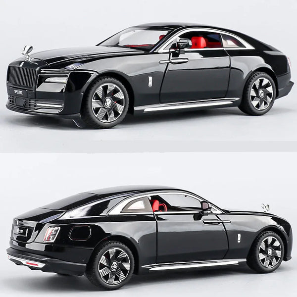 1:24 Rolls Royce Spectre Alloy Luxy New Energy Car Model Diecasts & Toy Vehicle Metal Charging Car Model Sound Light Kids Gifts - IHavePaws