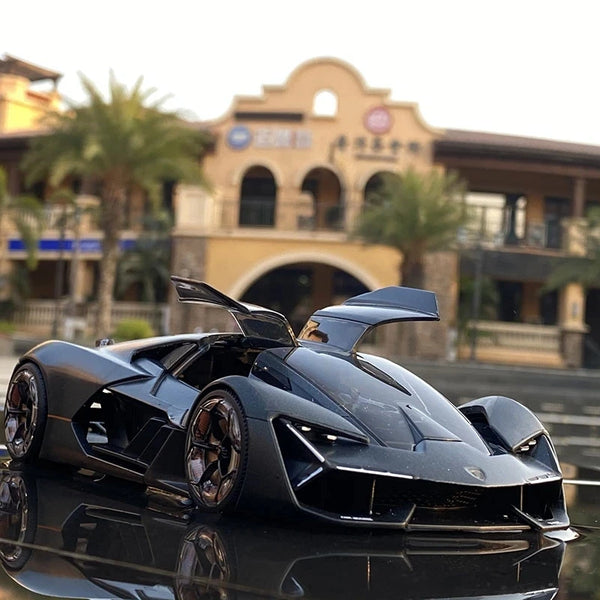 1:24 Bburago Lamborghini Terzo Millennio Alloy Sports Car Model Diecasts Metal Concept Racing Car Vehicles Model Kids Toys Gifts - IHavePaws