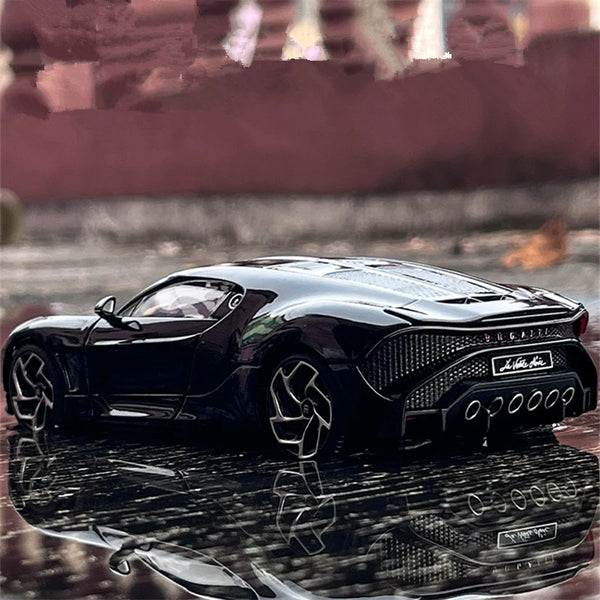 1:32 Bugatti Lavoiturenoire Alloy Sports Car Model Diecast & Toy Vehicles Metal Race Car Model Simulation Sound Light Kids Gifts - IHavePaws