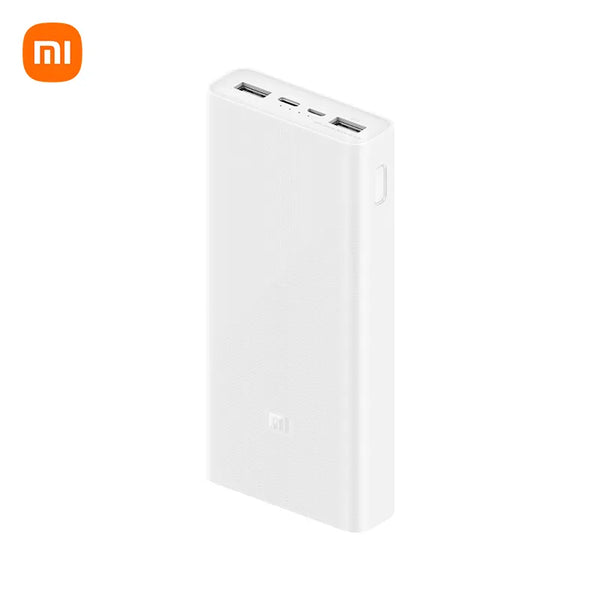 Xiaomi Power Bank 20000mAh 3 PLM18ZM 18W 2-Way Quick Charging USB C Portable - IHavePaws