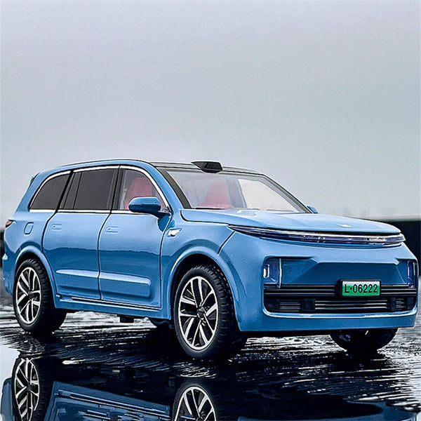 1:24 LEADING IDEAL L9 SUV Alloy New Energy Car Vehicle Model Diecast Metal Toy Charging Vehicles Model Sound and Light Kids Gift - IHavePaws