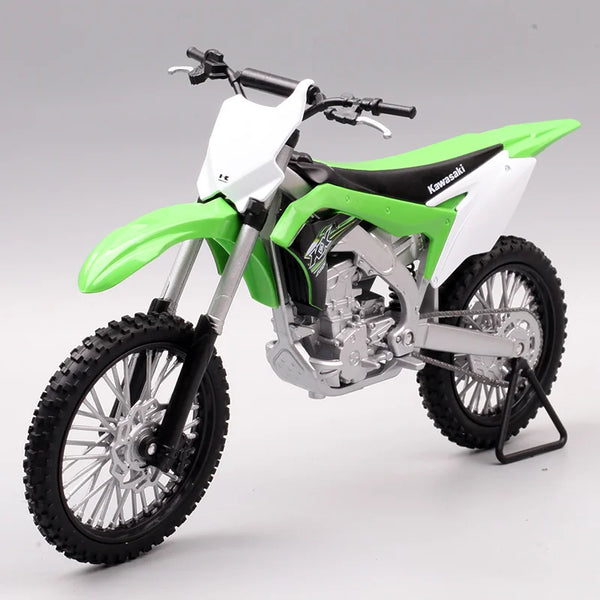 WELLY 1:10 Kawasaki KX250F Alloy Track Racing Motorcycle Model Diecasts Street Sports Motorcycle Model Simulation Kids Toys Gift - IHavePaws