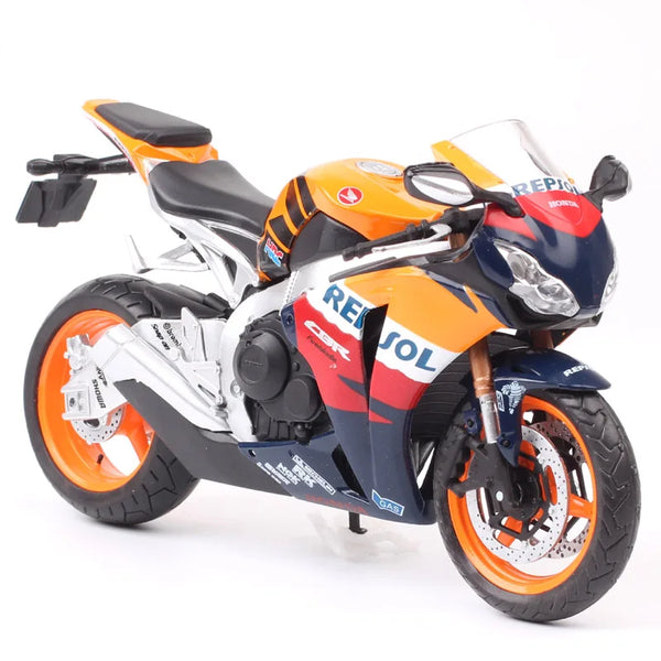 1/12 HONDA CBR 1000RRR Fire Blade Cross-country Racing Motorcycle Model Simulation Toy Street Sports Motorcycle Model Kids Gifts - IHavePaws