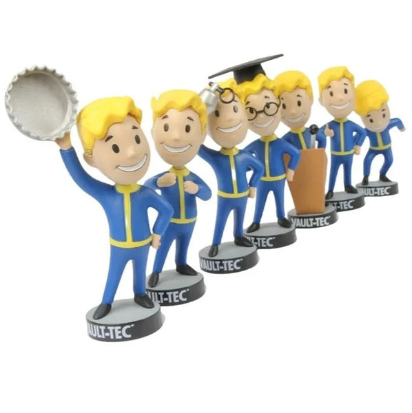 New Vault Boy Bobble Head Perception Lock Pick Endurance Melee Weapons Strength Anime Action Figure Kids Birthday Gifts Toy ﻿ - ihavepaws.com