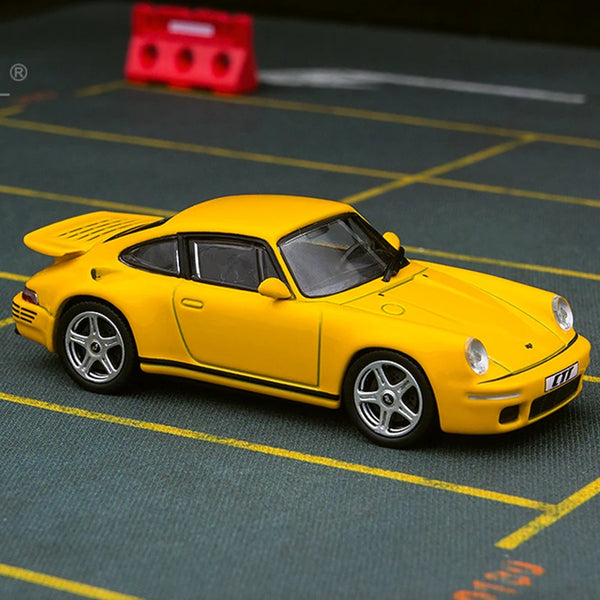 AR box 1:64 RUF Rodeo Classic ducktail car model Model Porsche 911 Alloy Collection Gift - IHavePaws