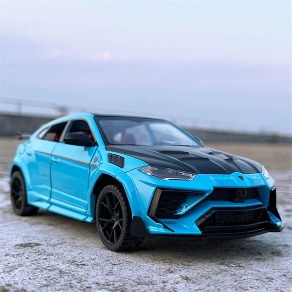 1:24 URUS SUV Modified Version Alloy Sports Car Model Diecasts Metal Racing Car Model Simulation Sound and Light Kids Toys Gifts - IHavePaws