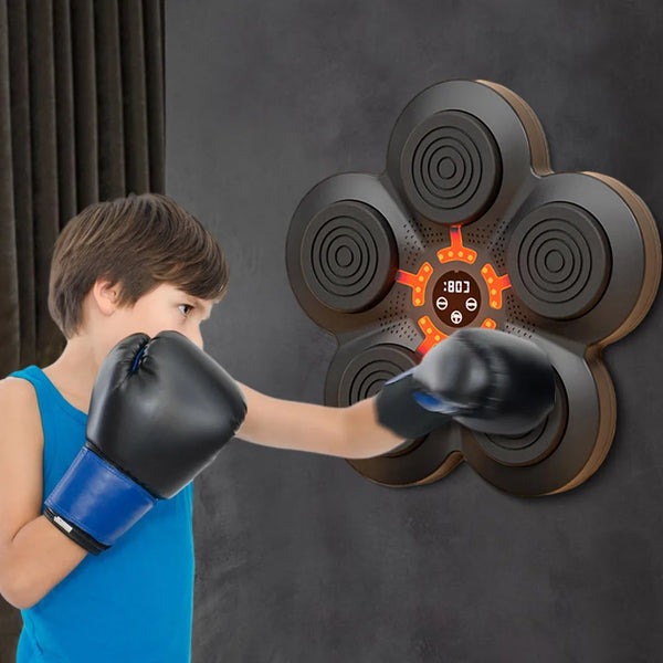 Smart Music Boxing Machine Wall Target LED Lighted Sandbag - IHavePaws