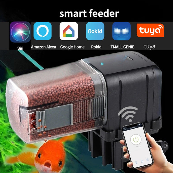 Automatic Aquarium Fish Tank Feeder – Your Smart Solution for Hassle-Free Fish Feeding - IHavePaws