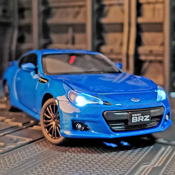 1/32 Subaru BRZ Alloy Sports Car Model Diecast Simulation Metal Toy Vehicles Car Model Sound Light Collection Childrens Toy Gift - IHavePaws