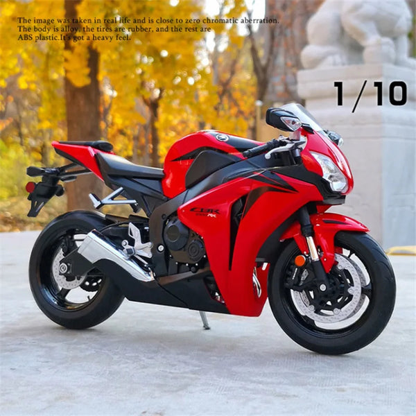 WELLY 1:10 HONDA CBR1000RR Alloy Racing Motorcycle Model Diecast Street Sports Cross-country Motorcycle Vehicles Model Kids Gift - IHavePaws