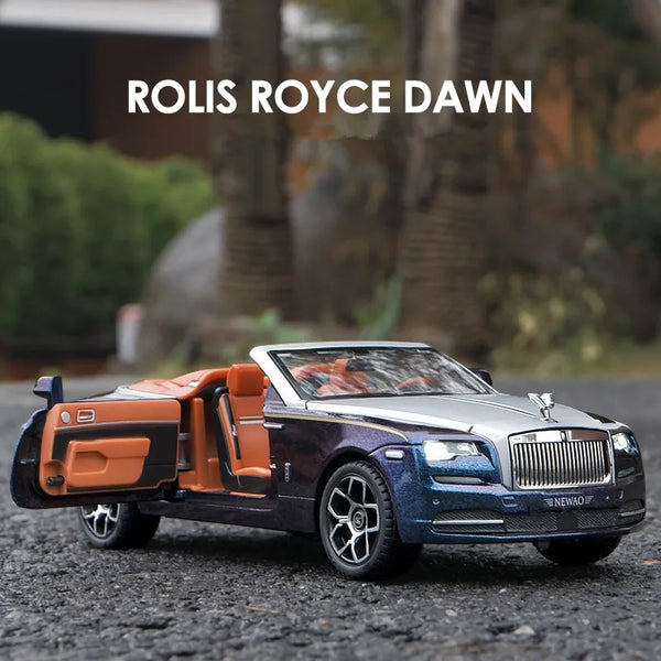 1:24 Rolls Royces Dawn Alloy Luxy Car Model Diecasts Metal Toy Vehicles Car Model Simulation - IHavePaws