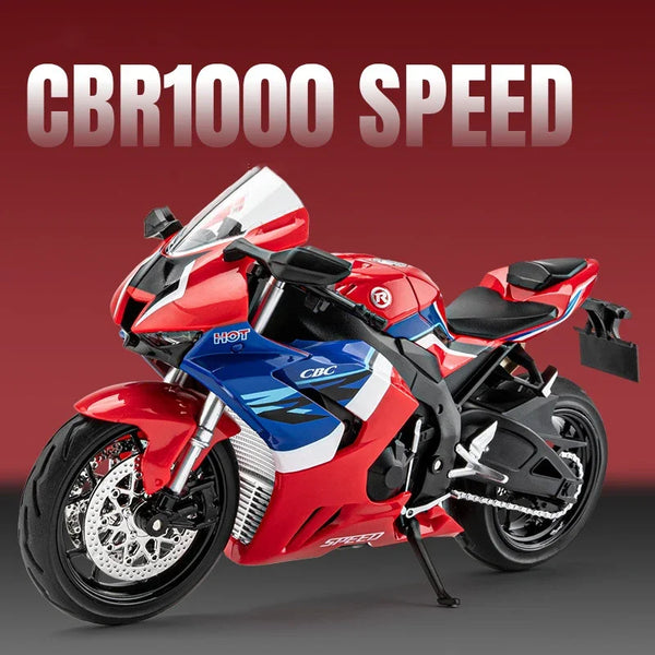 New 1/12 Honda CBR1000RR Alloy Die Cast Motorcycle Model Toy Car Collection Autobike Shork-Absorber Off Road Autocycle Toy Gift - IHavePaws