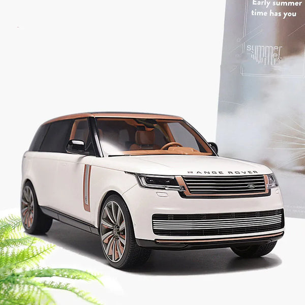 Large Size New 1/18 Land Range Rover SUV Alloy Car Model Diecast Metal Toy Off-road Vehicles Car Model Sound and Light Kids Gift - IHavePaws
