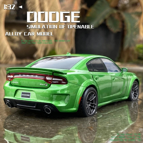 1:32 DODGE Charger SRT Hellcat Alloy Sport Car model Diecasts & Toy Muscle Vehicle Car Model Simulation Collection Kids Toy Gift - IHavePaws