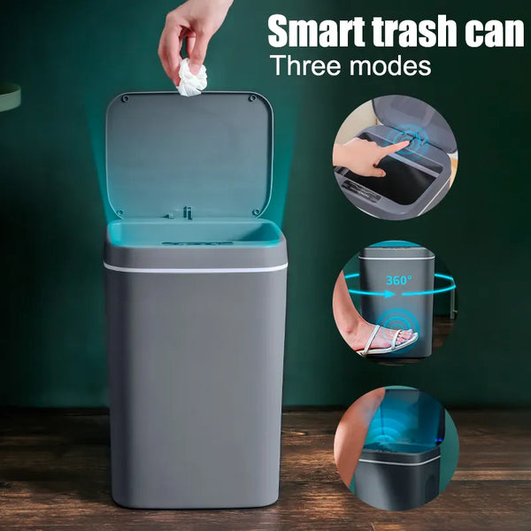 16L Automatic Smart Trash Can - IHavePaws