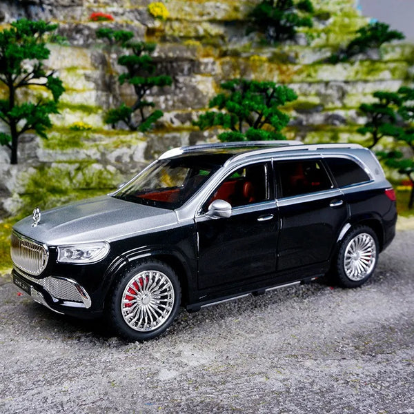 1/24 Maybach GLS-Class GLS600 SUV Alloy Car Model Diecasts Metal Toy Luxy Car Model Collection Sound Light Simulation Kids Gifts - IHavePaws