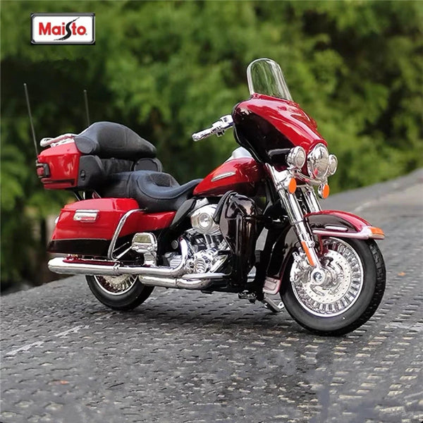 Maisto 1:12 Harley FLHTK Electra Glide Ultra Limited Alloy Classic Motorcycle Model Simulation Leisure Motorcycle Model Kid Gift - IHavePaws