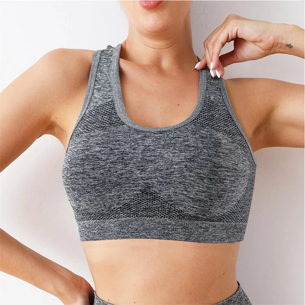 Fitness Sports Bra For Women Soft Brassiere Yoga Underwear Crop Tops 7 Color Breathable Running Gym Underwear Quick Dry Vest - IHavePaws