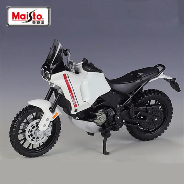 Maisto 1:18 Ducati Desert X Alloy Sports Motorcycle Model Diecasts Metal Street Racing Motorcycle Model Simulation Kids Toy Gift - IHavePaws