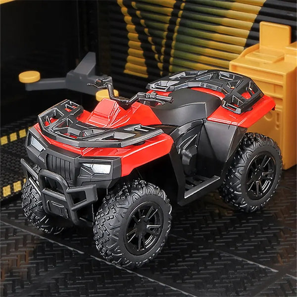 1:36 Alloy ATV Motorcycle Model Diecasts Metal Beach All-Terrain Off-Road Motorcycle Motorcycle Model Simulation - IHavePaws