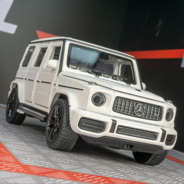 1:32 Benz G63 G65 SUV Alloy Car Model Diecast Metal Off-road Vehicles Car Model Simulation Sound and Light Collection kids Gift - IHavePaws