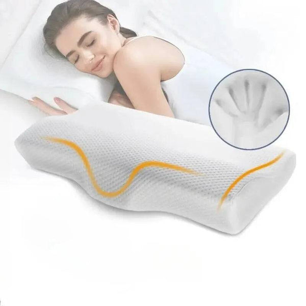 Memory Foam Butterfly Pillow for Pain-Free Sleep - IHavePaws